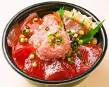 49 漬けまぐろねぎとろ丼（魚丼 平尾二丁目店）