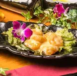 エビのマヨネーズソース(5匹) Shrimp ＆ Mayonnaise Sauce（けむり屋 なんば2号店）