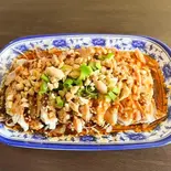四川風よだれ鶏(口水鶏)（中華料理 無限鴨）