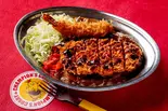 ロースカツ＆エビフライカレー（元祖金沢チャンピオンカレーデリバリー 豊中店）