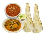 贅沢2種類カレーセット/2-Curry Set（ミニインドダイニング）