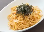 ヤリイカの明太子ソースパスタ(Leaf Tea Café HIKARI)