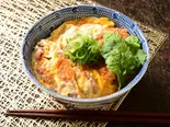 たっぷりパクチーカツ丼（カツ丼屋 八方 久我山店）