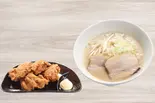 醤+白ご飯+唐揚げ(2個)（羽ラーメン）