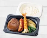 ハンバーグ＆フランクソーセージ＆海老フライ弁当（ジョナサン 板橋大山店）