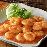 エビチリ（中華家 隆華）