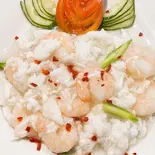 海老の卵白炒め（Chinese Dining 夢）