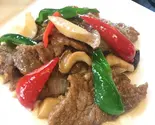 牛肉黒胡椒炒め(味四川 四川ダイニング)
