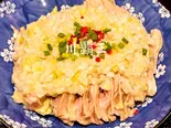 若鶏の自家製葱油添え【葱油鶏】（川覇王）