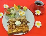 黒蜜きなこトースト（Y's Cafe）