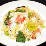 エビとレタスのチャーハン【蝦仁生菜炒飯】(中国東北家郷料理永利 豊洲駅前店(1号店))