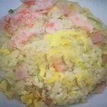カニ炒飯（龍鳳源）