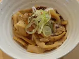 ピリ辛メンマ（つけ麺や辰盛）