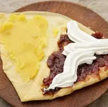 生クリームマロンあずき（クレープヒューベリオン）