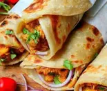 パラタロール1P paratha roll 1P（Tanatan Indian＆Nepalese Resutaurant）