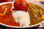 ダブルカレーライス（Sara Nepal Indian restaurant）