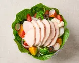 しっとり鶏胸肉のチキンサラダ Juicy Chicken Breast Salad（美と健康 10salad(テンサラダ) 浦安店）