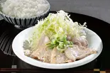塩旨ダレぶたバラ定食（十勝帯広豚丼 三代目ぶた広 西新店）
