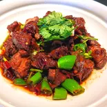 享京味スペアリブ麻辣炒め 享京味辣炒排骨（中華ビストロ享京味シャンジィンウェ）