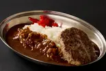 粗挽きハンバーグカレー Hamburg Curry（【メガMAX＆男飯】漢のカツカレー 亀有店）