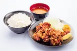 元祖キッシーの鶏からあげ弁当(唐揚げ4個入り、みそ汁付)（きしから 春日野道店）