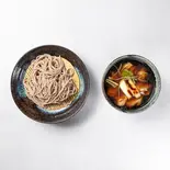 かしわセイロ（蕎麦切りくろ 大通本店）