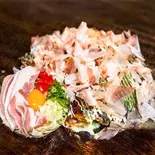 具材たっぷり! ミックス焼き(ぽんぽこ亭 (狸狸亭)天満橋店)