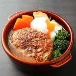温玉オニオンスープdeバーグ（絶品スープで味わうハンバーグの店「スープdeバーグ」）