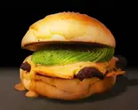 アボカドチーズバーガー（クラフトビアマーケット 東京ドームシティ店）