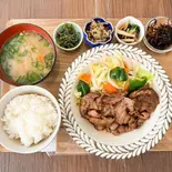 日替わりブランド和牛a5焼肉定食（オーガニックレストラン 燦）