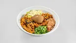 ガツ盛りカレーまぜそば（天狗庵）