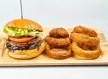 淡路島バーガーオニオンリングセット（淡路島バーガー高円寺店）