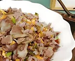 すなぎも入り黑胡椒炒飯（楽しい酒場·八鮮食堂）