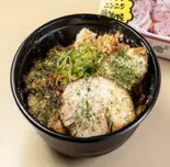 肉マシ魚ラギまぜそば（ラギちゃんラーメン北21条店）