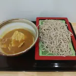 カレーつけ麺(おそば 武蔵小山 長寿庵)
