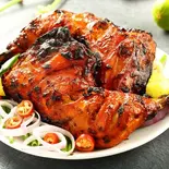 タンドリーホールチキンハーフ TandooriWholeChicken Half（Desi tadka (Indian restaurant)）