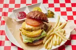 ダブルチーズバーガーSET(Zac ca Diner)