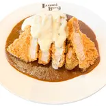 厚切りチーズトンカツカリー（【menu限定価格商品あり】カリーWEST百名店2020 いずみバーグ 御幣島店）