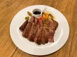 USDAアンガス牛のステーキ400g(肩ロース)（vino e cibo NABURA）