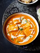 Butter Paneer Curry (バターパニルカレー)（インドレストラン ニューカリカ 東中野店）