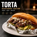 TORTA メキシカンステーキサンド（mexican grill ＆ bar wangsdining）