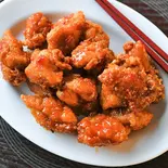 ピリ辛唐揚げ. Spicy Fried Chicken（うま味家 マサラ）