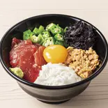 とろろばくだん丼（東京とろろそば 横浜美しが丘店）