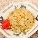 半チャーハン（萬来軒）