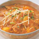 シーフードセミドライカレー/Seafood Semidry（インド料理シータラ）