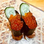 いくら 2貫（廻転寿し義）