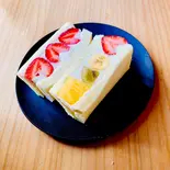 旬のいちごサンド&MIXフルーツサンド(Morning Fellow神楽坂)