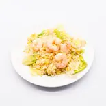 レタスエビ炒飯（龍盛）