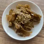 旨辛ザーサイの胡麻和え（ラッキーティーパーラー）