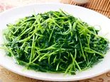 豆苗の炒め（中華料理　南砂餃子坊　北砂店）